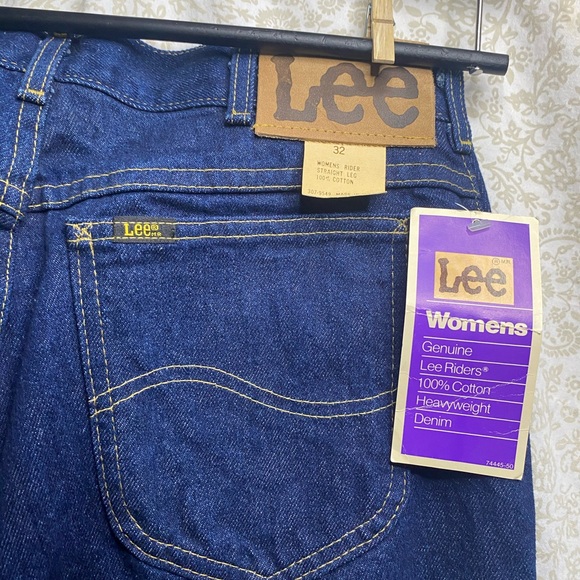 VINTAGE WOMEN’S LEE RIDERS NWT SZ 32 - Picture 8 of 8